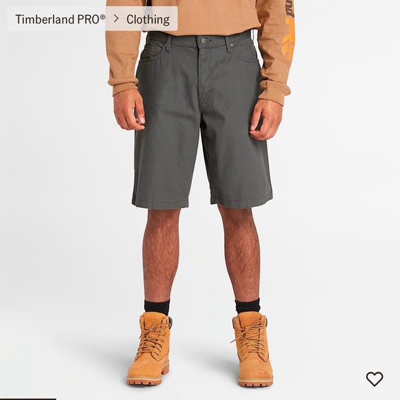 SET of 2 Timberland PRO Men's Cargo Shorts. Both size 32. Gun Metal/ Dark Wheat - Picture 5 of 13